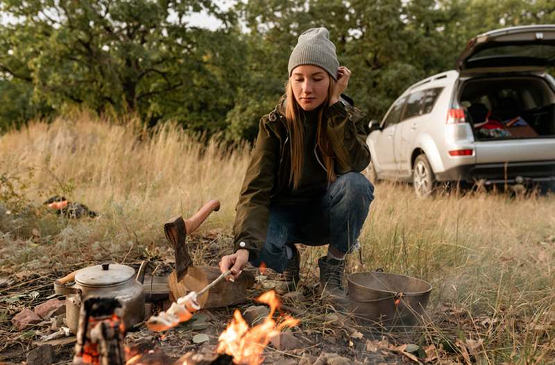 'Jeg går på camping hver måned, og det er hvad du har brug for at spise godt i det store udendørs'