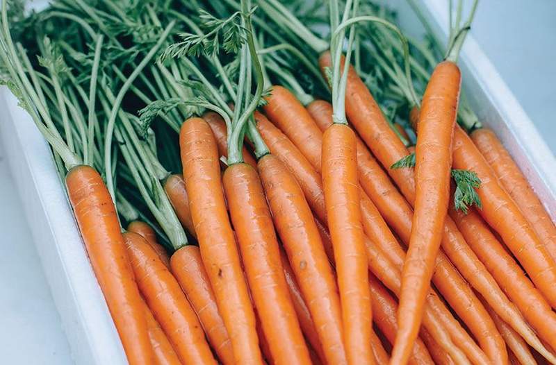 Questo hack di 3 secondi ispirato al bouquet mantiene le tue verdure fresche più a lungo in frigorifero