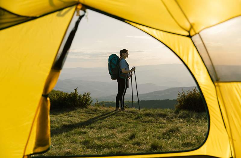 'Eu vou acampar todos os meses, e é isso que você precisa dormir bem sob as estrelas'