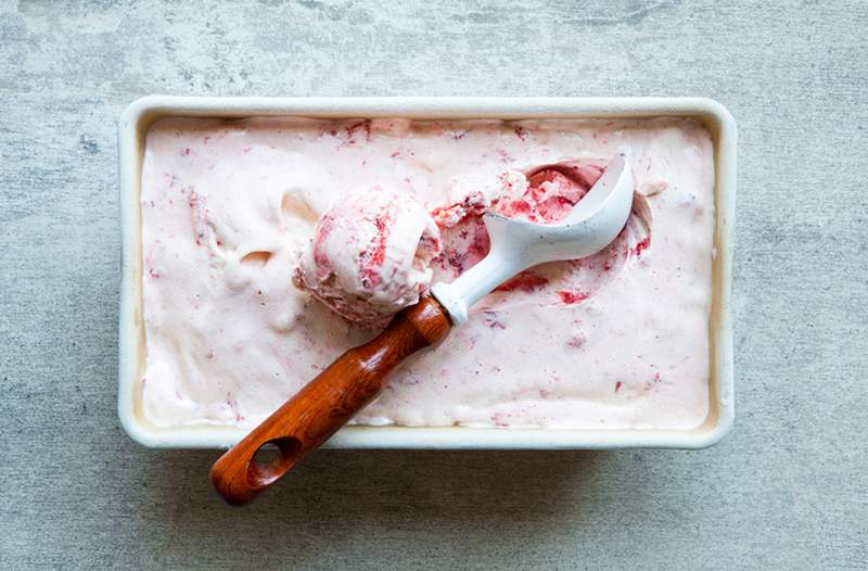 Ice Cream Strawberry-Banana Vegan 5-Rujuk ini memenuhi gigi manis anda yang paling manis