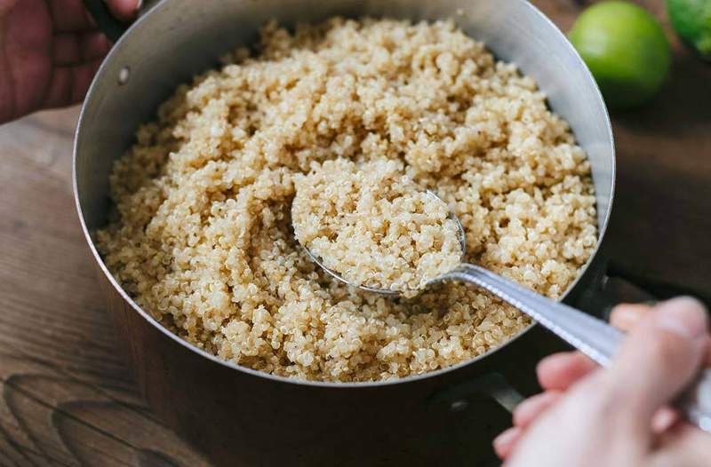 Kasutage “Pasta meetodit”, et tagada iga kord ideaalselt küpsetatud quinoa