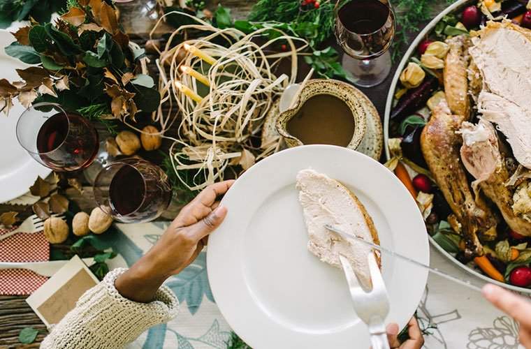 Wie man ein null-food-kürzer Thanksgiving hat