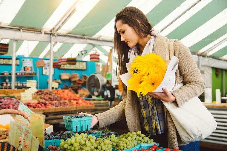 7 mintys sveiki žmonės turi maisto prekių pirkimą