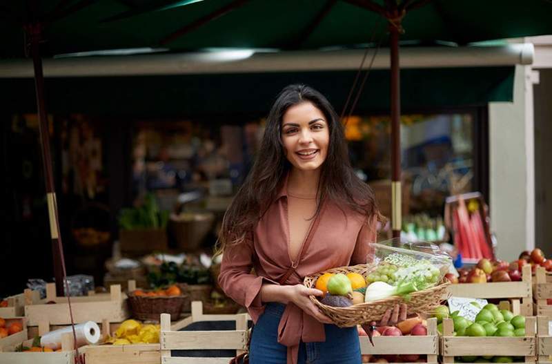 Ēd * šo * daudzas augļu un veggies porcijas, lai samazinātu krūts vēža risku