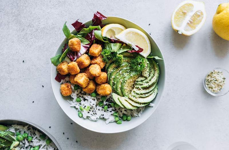 Evo, kako izgleda zdrava, uravnotežena plošča, ko ste veganski