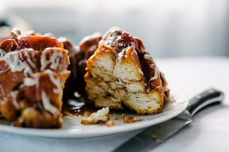 Dieses proteinische Kaffee-Affen-Affenbrot-Rezept ist das gemütlichste Frühstück, das wir das ganze Jahr über gemacht haben