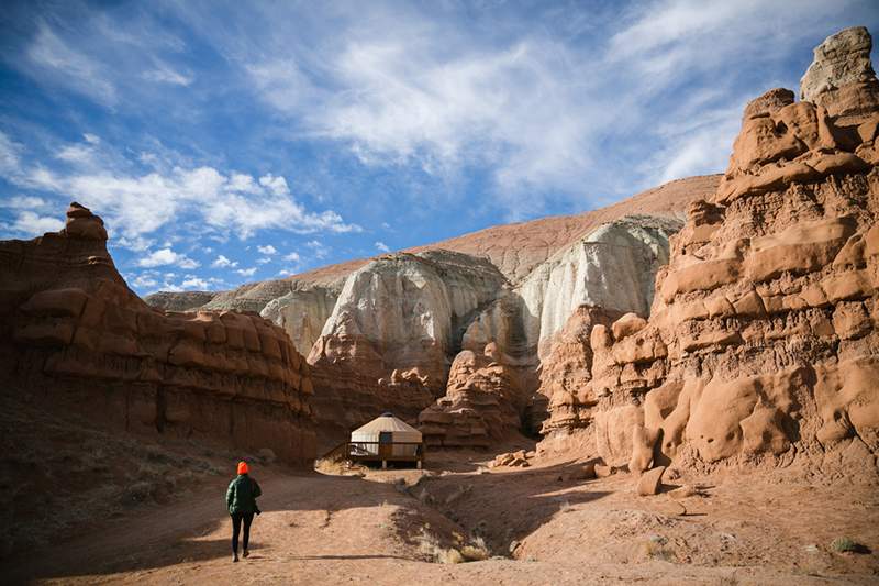 Træhuse, Yurts, Barns og Domes-Vacationing fra nettet, mens de forbliver forbundet i 2021