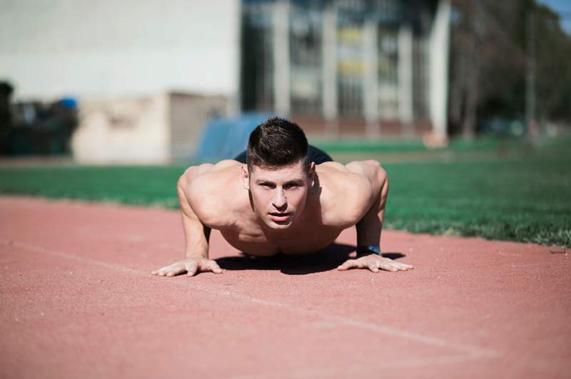 Als je elke dag één beweging gaat doen, maak er dan een push-up van