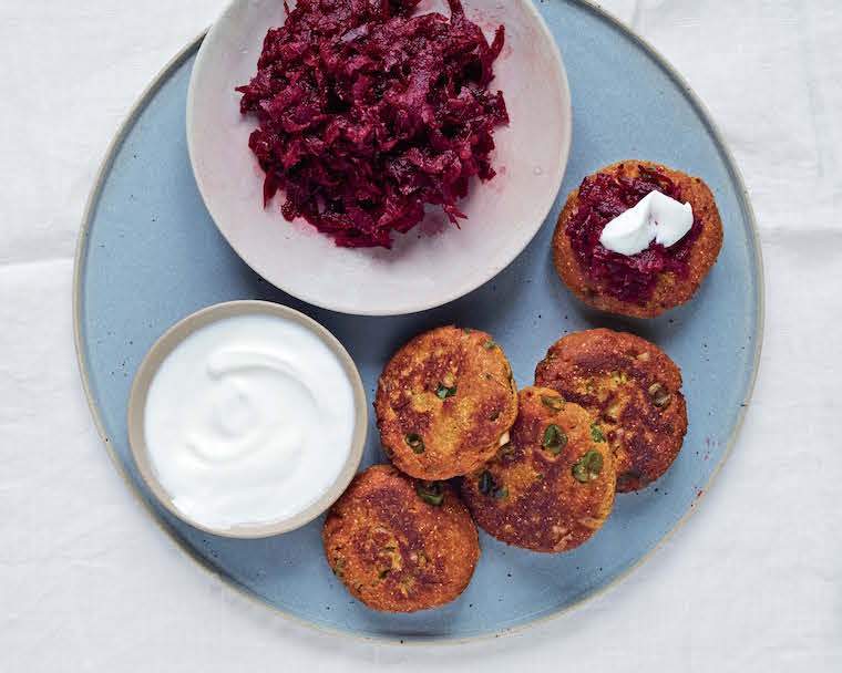 Sağlıklı tatlı patates, ünlü bir şefin aile nosh'lerini tüm kış