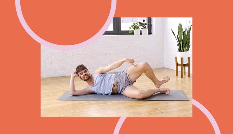 Deze klassieke pilates bewegen stabiliseert je heupen en bestrijdt terug en kniepijn