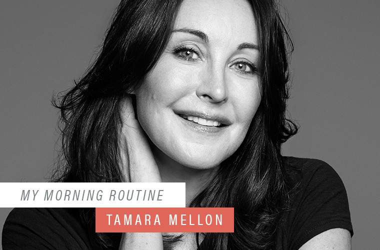 Tasarımcı Tamara Mellon'u güne yüzleşmeye hazır hale getiren sağlıklı içecekler