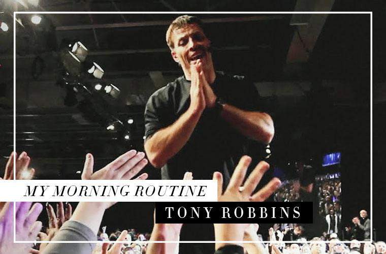 Wat Tony Robbins, 's werelds toonaangevende zelfverbeteringsgoeroe, doet elke ochtend