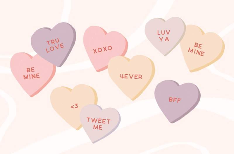 Tutti calmano i cuori di conversazione sono le caramelle di San Valentino che non perderai mai