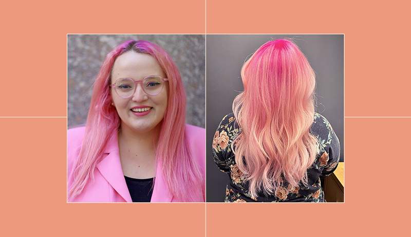 Comment mourir mes cheveux rose au milieu de la pandémie a renforcé ma confiance * et * mon humeur