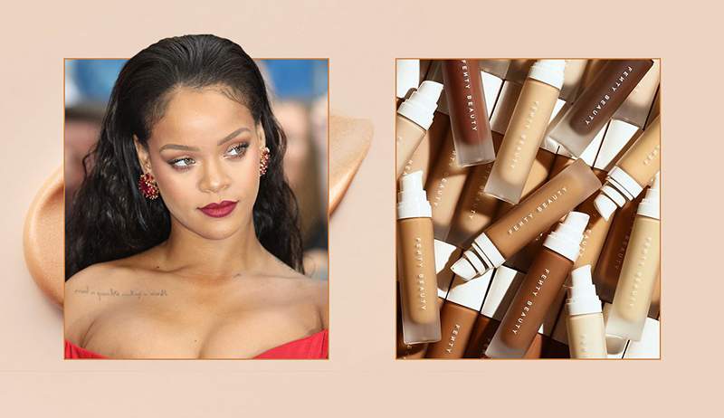 Det er 5 år siden Rihanna lanserte Fentys 40-skygge foundation-serie, og det har endret skjønnhet til det bedre