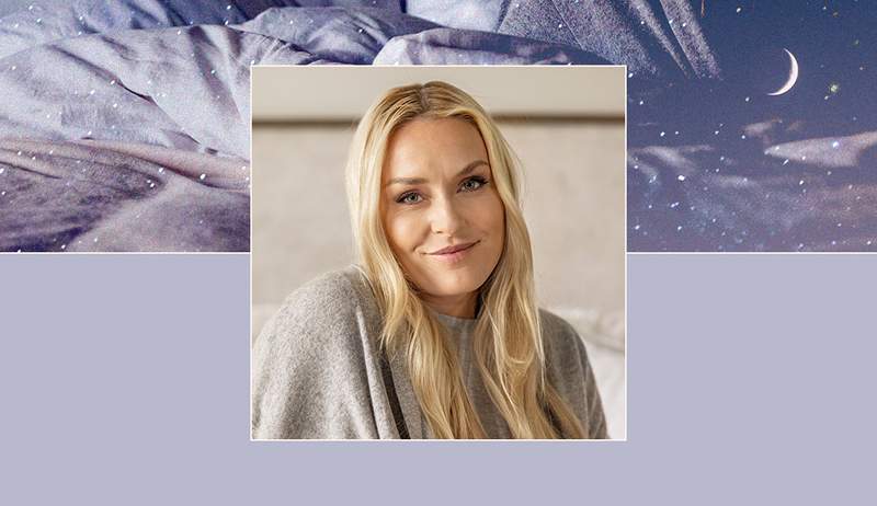 Skidlegenden Lindsey Vonn har länge kämpat med Sleep-Here's Her Easy to-Copy-rutin som fungerar