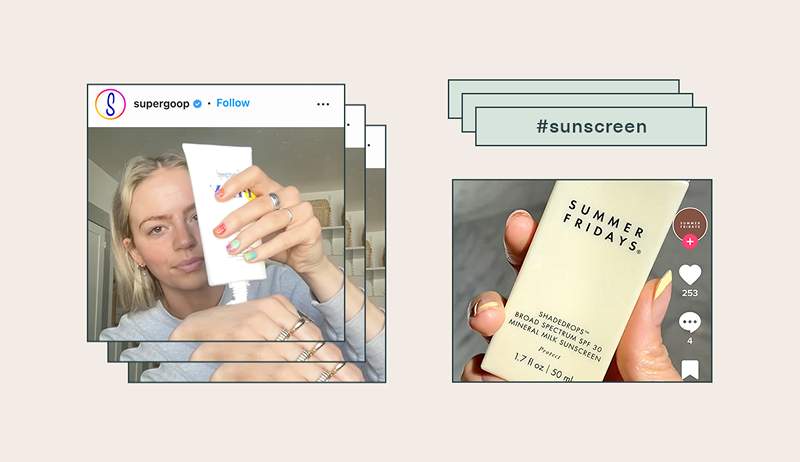 Sociala medier Peer Pressure har spelat en viktig roll för att övertyga oss att bära solskyddsmedel varje dag, och hudläkare är tacksamma