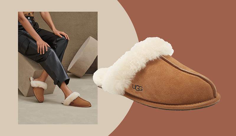 Literalmente vivo en estas zapatillas Ugg todo el invierno (excepto cuando mi esposo se despierta primero y me los roba)