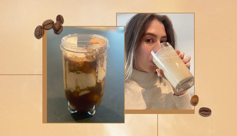 Saya mencoba minum kopi saya sebagai smoothie setiap hari selama sebulan-dan saya tidak pernah lebih, ahem, biasa