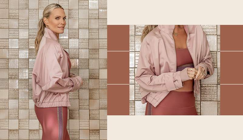 Molly Sims mendedahkan kerjasama athleisure yang pertama dan satu produk yang benar-benar mengubah senamannya