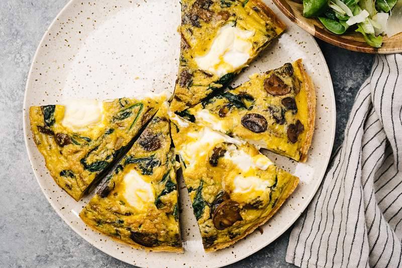 Cuida una frittata perfectamente cocinada que requiere cero esfuerzo? Usa tu freidora de aire