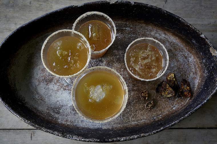 Dieser adaptogene Vanille -Apfelwein -Cocktail ist der beste Herbst in einem Glas