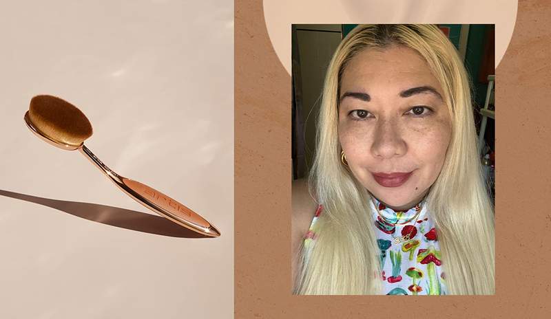 Šie „Rolls Royce of Makeup Brushes“ padeda pamatų pritaikymą mano 41 metų odai