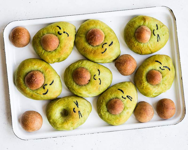 Bu Matcha Buns tarifi, şimdiye kadar gördüğünüz en şirin küçük pişmiş ürünleri yapar