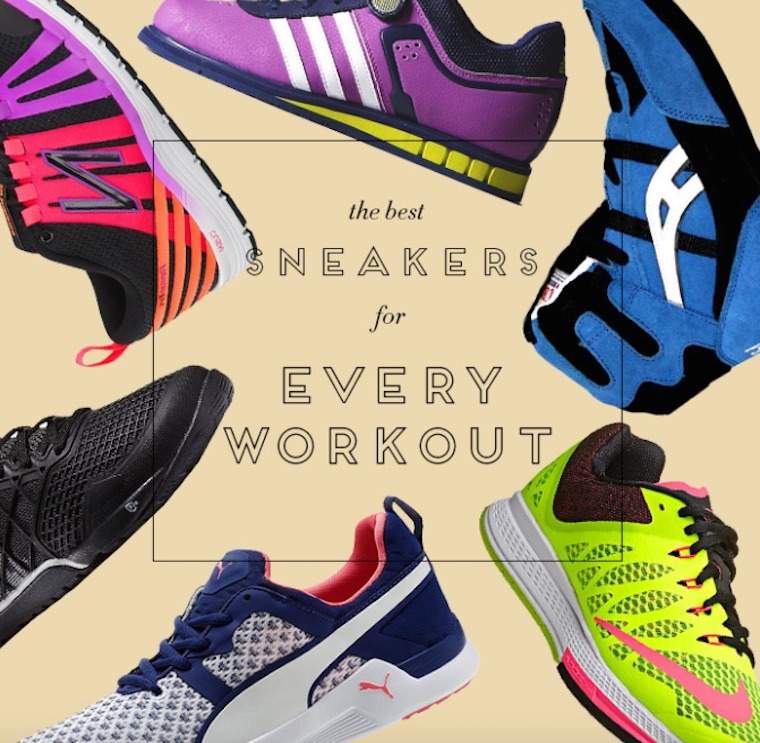 Le migliori sneaker per ogni allenamento