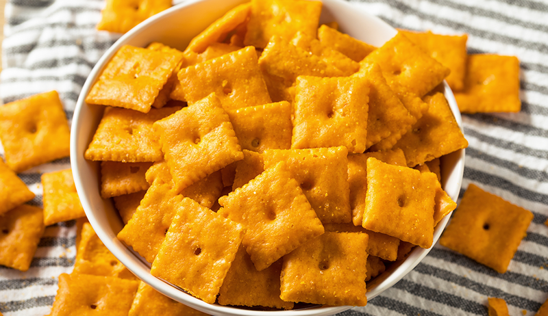 1-ingredientní vzduchová fritéza Vegan 'Cheez-its' se budete cítit, jako byste zasáhli zlato za méně než 10 minut