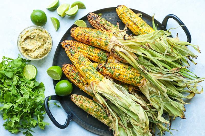 Estas recetas de maíz a la parrilla son básicamente los * niños dorados * de los guarniciones saludables