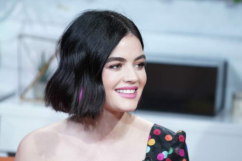 Kust saada Lucy Hale täpset leopardiprindi sportimistuurikomplekti-ja veel 5 meeldib see