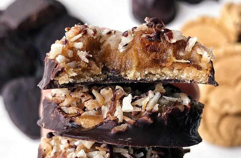 Girl Scout Cookie -Saison ist offiziell jahrelang mit diesem gesunden Rezept für Nachahmer -Samoas