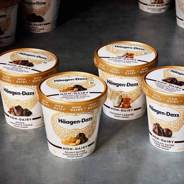 Haagen Dazs lancerer mejerifri is-for første gang nogensinde