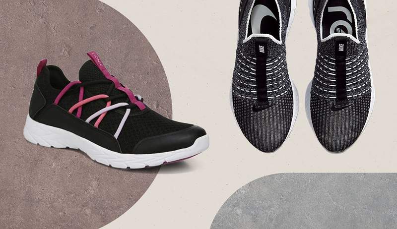 Estas zapatillas de deporte con manos libres ofrecen soporte sin la molestia de los cordones