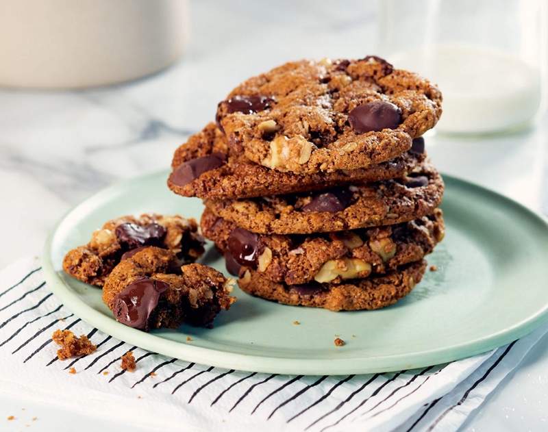 'Saya seorang penulis buku masak yang sehat dan ini adalah kue chip cokelat bebas gluten yang saya makan hampir setiap malam'