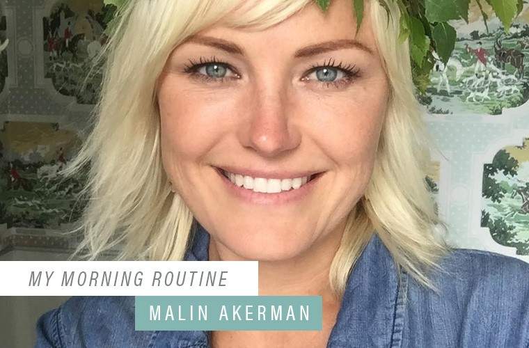 L'unico trucco Malin Akerman giura quando si sente sopraffatta