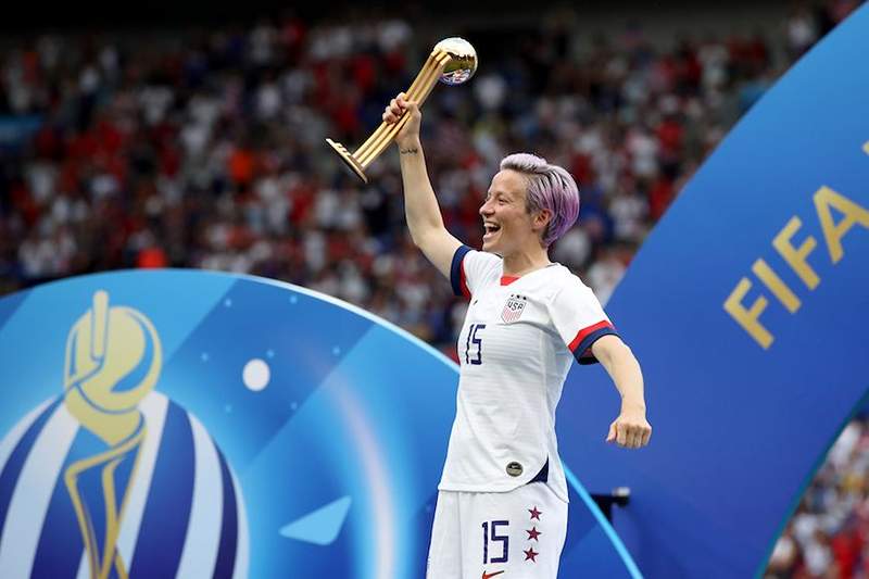 Megan Rapinoe sdílí svou vítěznou filozofii potravin, která udržuje její energii na poli i mimo něj