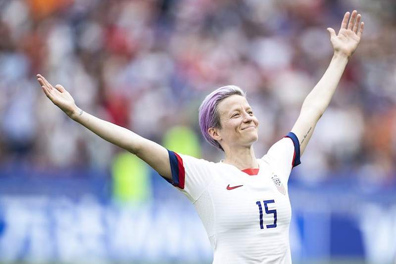 Dlaczego odzyskiwanie treningu Megan Rapinoe odbywa się pod wodą