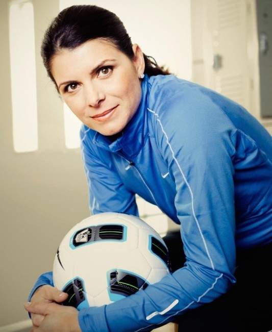 5 Fragen für Fußballstar Mia Hamm