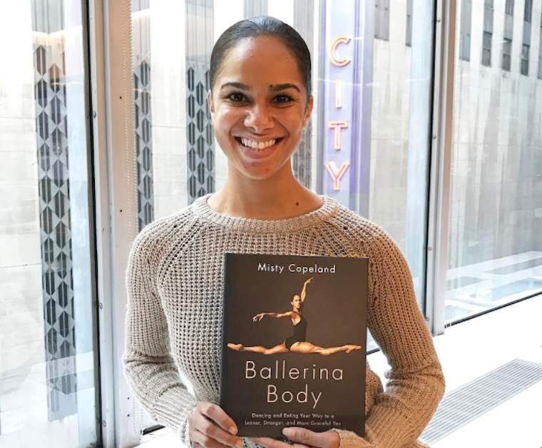 Misty Copeland o face oficială că avem cu toții corpuri de balerină