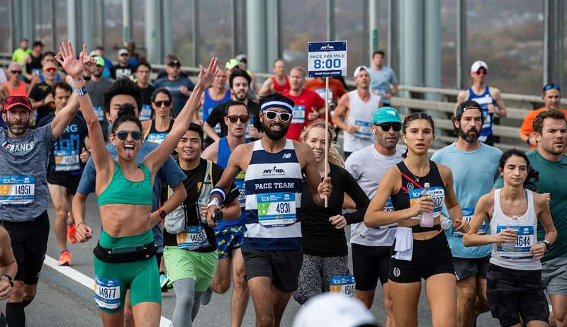 Sono un pacer di maratona, ed è come andare a fare il cammino verso un nuovo PR il giorno della gara