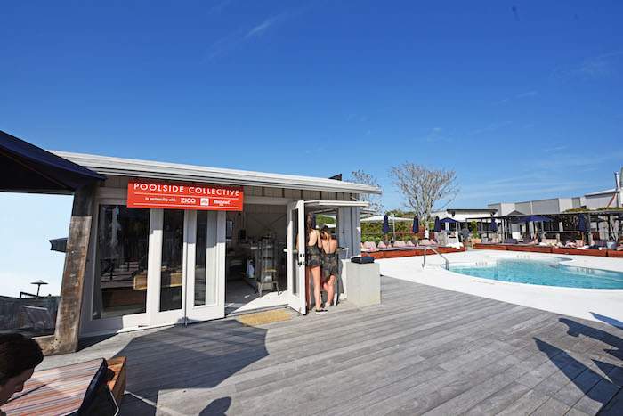 Le magasin Chic Montauk que vous pouvez visiter de la piscine