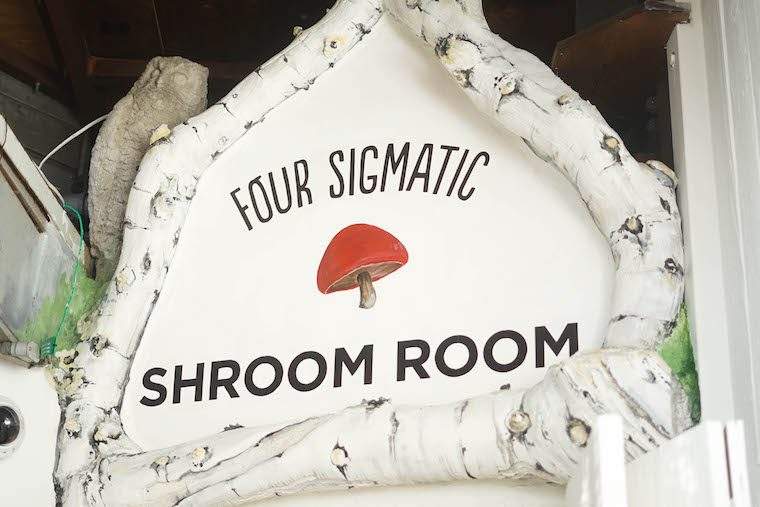 En este lugar de reunión saludable, los shrooms están en el menú