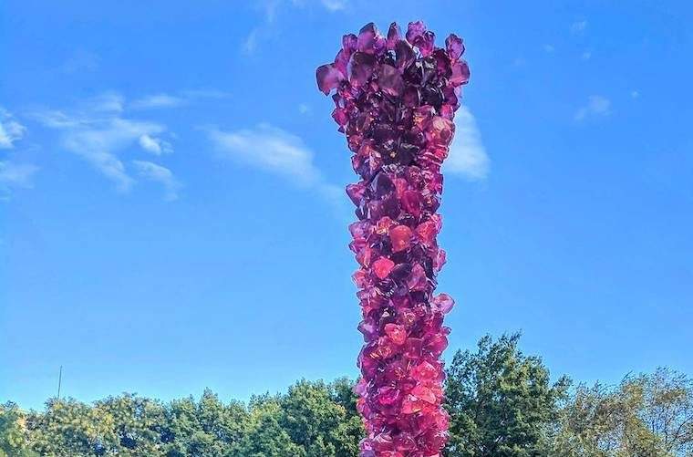 NYC park sa transformuje na krištáľovú záhradu s rozlohou nálady