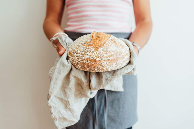 Come fare il pane a lievitazione naturale, gli esperti di nutrizione a scelta salutare dell'intestino adorano