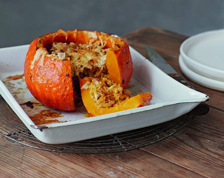 Esta receta de calabaza rellena es la perfección de la temporada de Hygge