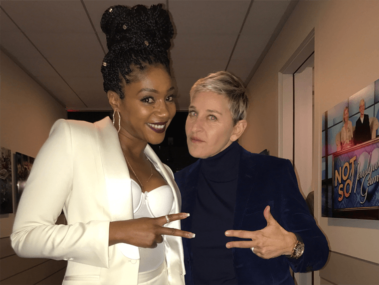 Est-ce que quelque chose vous donne autant de joie que les verts donnent à Tiffany Haddish?