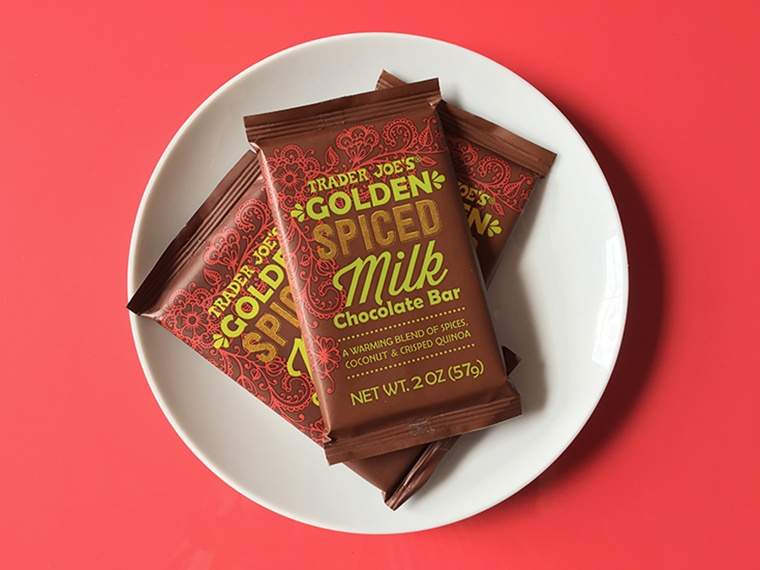 Notícias Flash Trader Joe's Now tem uma barra de chocolate açafrão