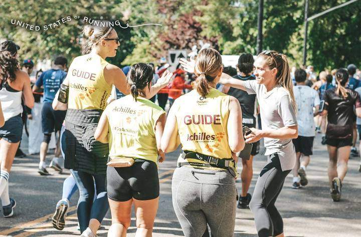 Det är inte mitt lopp, det är hennes lopp hur det är att vägleda en synskadad löpare för New York City Marathon